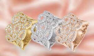 レースモチーフリング